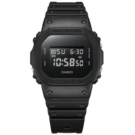 Zegarek Casio G-Shock czarny z czarnym wyświetlaczem DW-5600UBB-1ER