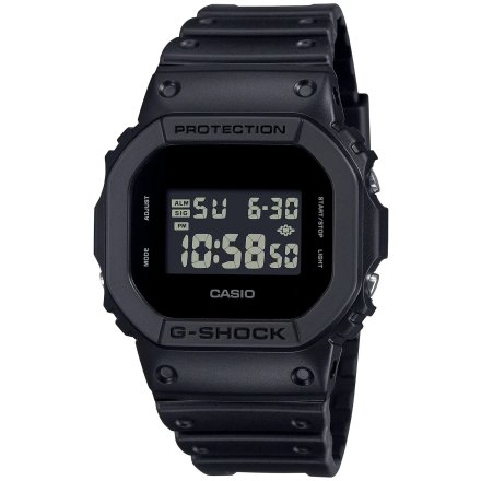 Zegarek Casio G-Shock czarny z czarnym wyświetlaczem DW-5600UBB-1ER