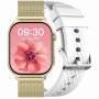 GRAVITY GT15-10 złoto-biały smartwatch do rozmów