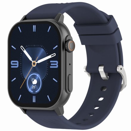 GRAVITY GT15-12 czarno-granatowy smartwatch do rozmów