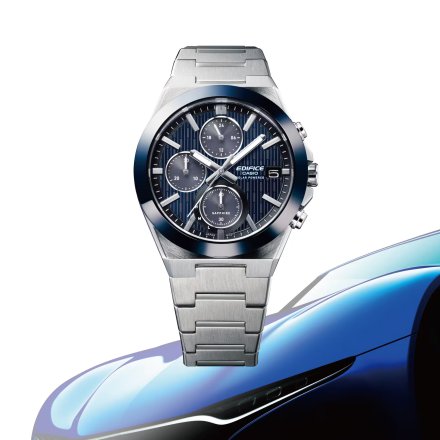 Zegarek Casio męski Edifice Solar na bransolecie EFS-S650D-2AEF