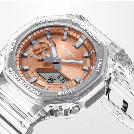 Zegarek Casio G-Shock transparentny GA-2100BM-7A5ER