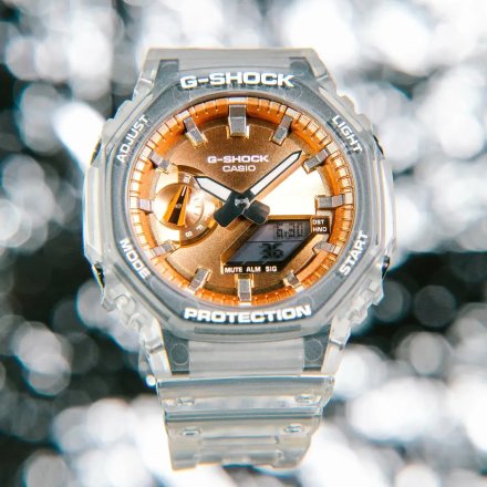 Zegarek Casio G-Shock transparentny GA-2100BM-7A5ER