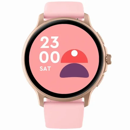 GRAVITY GT12-3 różowo-złoty smartwatch z pomiarem ciśnienia