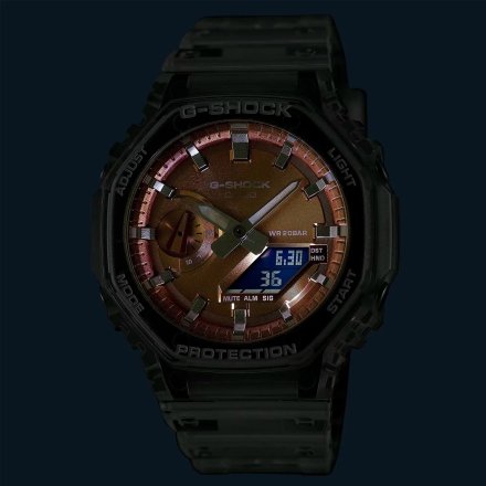 Zegarek Casio G-Shock transparentny GA-2100BM-7A8ER