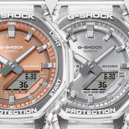 Zegarek Casio G-Shock transparentny GA-2100BM-7A8ER