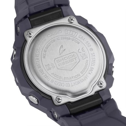Casio G-Shock G-SQUAD zegarek fioletowy GBA-950-2AER