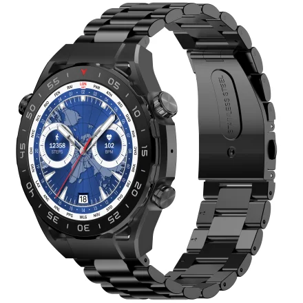 GRAVITY GT13-1 czarny smartwatch męski do rozmów