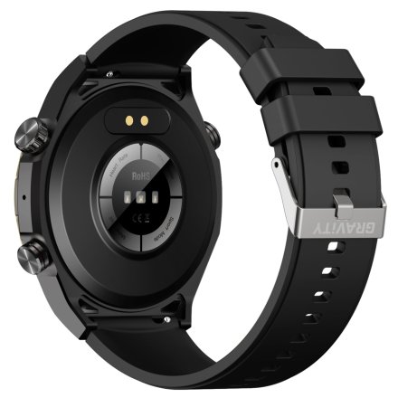 GRAVITY GT13-1 czarny smartwatch męski do rozmów