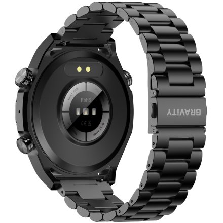 GRAVITY GT13-1 czarny smartwatch męski do rozmów
