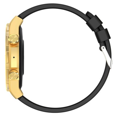 GRAVITY GT13-2 złoto-czarny smartwatch męski do rozmów