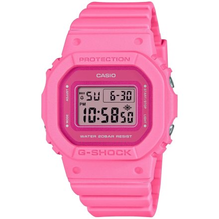 Zegarek Casio G-SHOCK damski na różowym pasku GMD-S5610PP-4ER