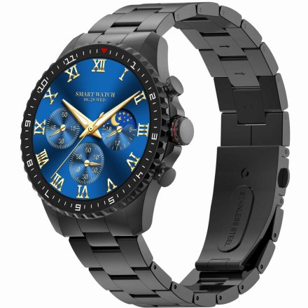 GRAVITY GT16-2 czarny smartwatch męski do rozmów