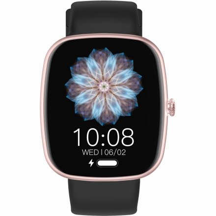 GRAVITY GT18-1 różowo-czarny smartwatch z pomiarem ciśnienia