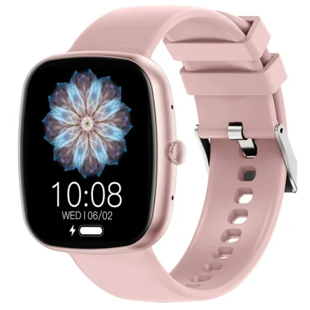 GRAVITY GT18-1 różowo-czarny smartwatch z pomiarem ciśnienia