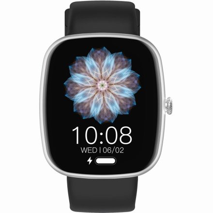 GRAVITY GT18-4 czarno-pomarańczowy smartwatch z pomiarem ciśnienia