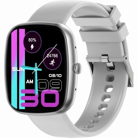 GRAVITY GT18-5 czarno-szary smartwatch z pomiarem ciśnienia