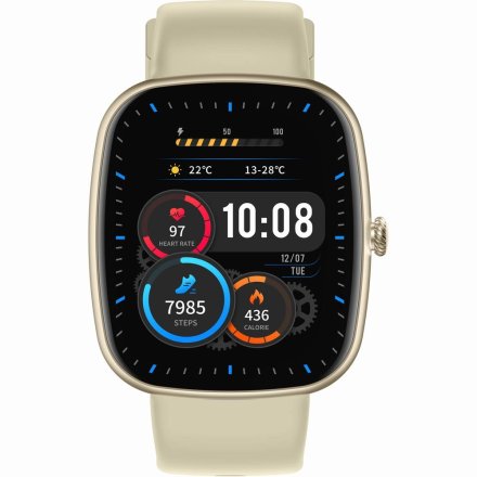 GRAVITY GT18-8 złoto-biały smartwatch z pomiarem ciśnienia