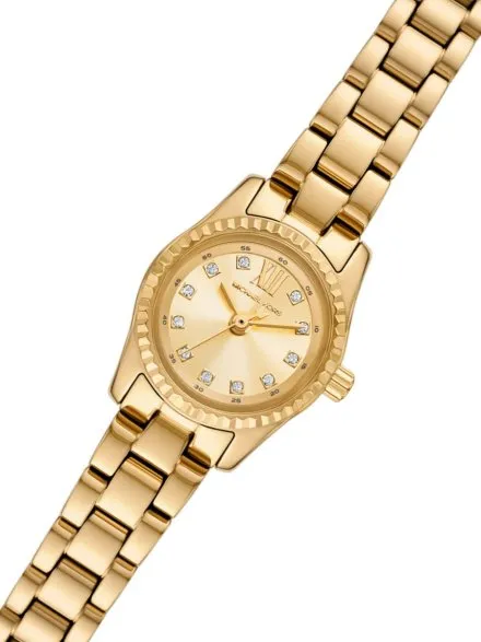 Michael Kors Lexington MK4862 złoty zegarek damski delikatny na bransolecie