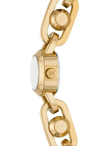 Michael Kors Astor Link MK4871 złoty zegarek damski na biżuteryjnej bransolecie