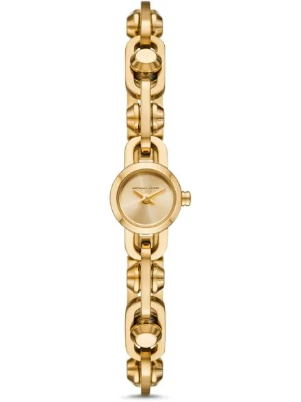 Michael Kors Astor Link MK4871 złoty zegarek damski na biżuteryjnej bransolecie