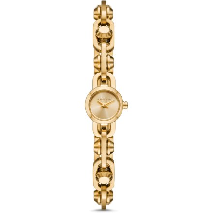 Michael Kors Astor Link MK4871 złoty zegarek damski na biżuteryjnej bransolecie