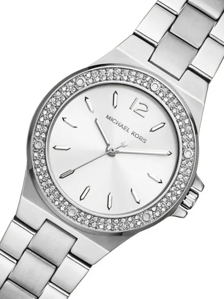 Michael Kors Lennox MK7280 srebrny zegarek damski ze srebrną tarczą