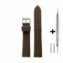Brązowy pasek 20 mm skórzany DILOY 301.20.2 + GRATIS dwa teleskopy i narzędzie