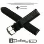 Czarny pasek 19 mm skórzany DILOY 302.19.01 + GRATIS dwa teleskopy i narzędzie