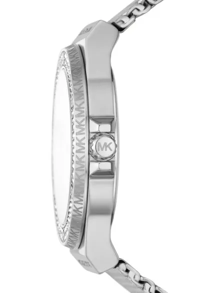 Michael Kors Lennox MK7337 srebrny zegarek damski z siateczkową bransoletką 