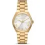 Michael Kors Lennox MK7391 złoty zegarek damski z czytelną srebrną tarczą