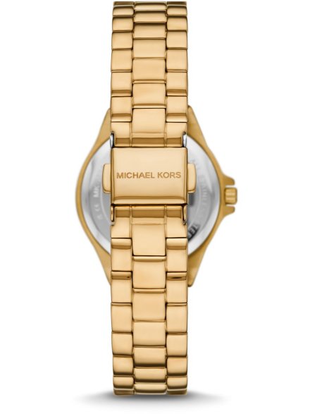 Michael Kors Lennox MK7394 złoty zegarek damski z tarczą o motywie panterki