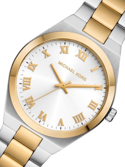 Michael Kors Lennox MK7464 zegarek damski złoto-srebrny na bransolecie