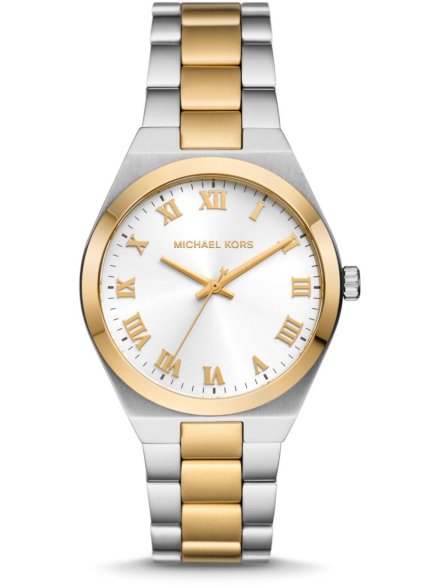 Michael Kors Lennox MK7464 zegarek damski złoto-srebrny na bransolecie