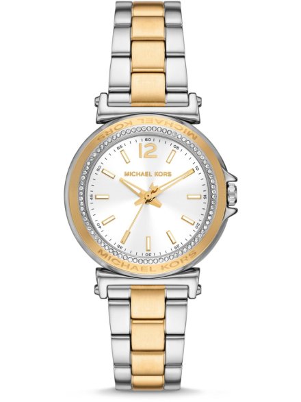 Michael Kors Maren MK7492 zegarek damski złoto-srebrny na bransolecie