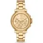 Michael Kors Maren MK7493 zegarek damski złoty na bransolecie chronograf