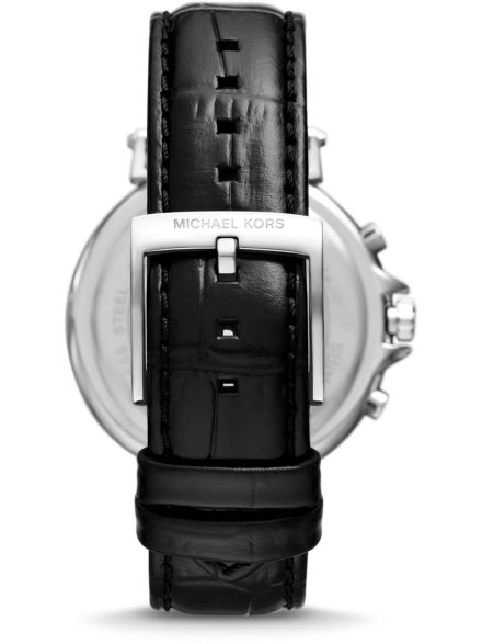 Michael Kors Maren MK7499 zegarek damski srebrny na pasku chronograf