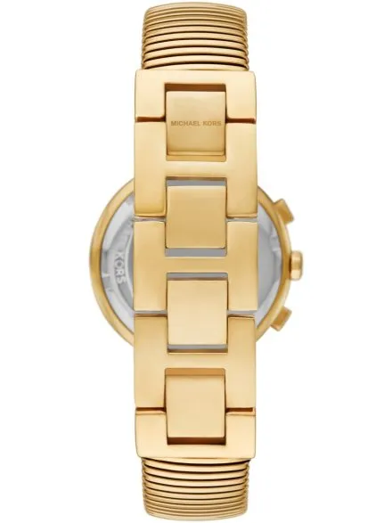 Michael Kors Gramercy MK7525 zegarek damski złoty na bransolecie z funckją chronografu