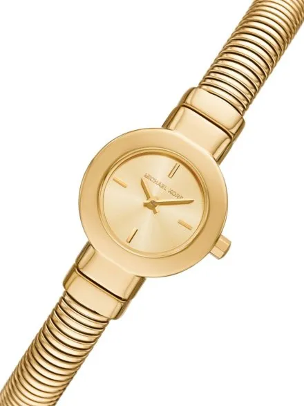 Michael Kors Gramercy MK7527 zegarek damski złoty delikatny na bransolecie 