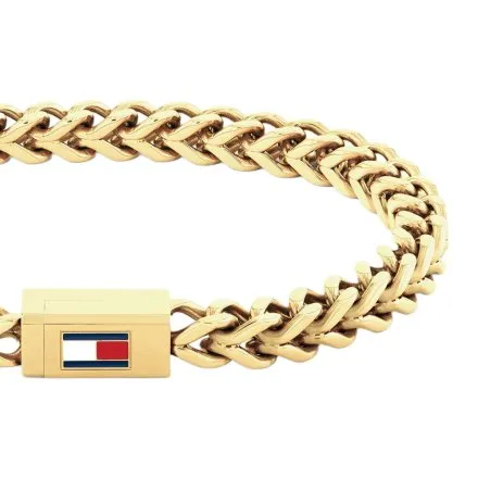Tommy Hilfiger bransoletka męska złota 2790648
