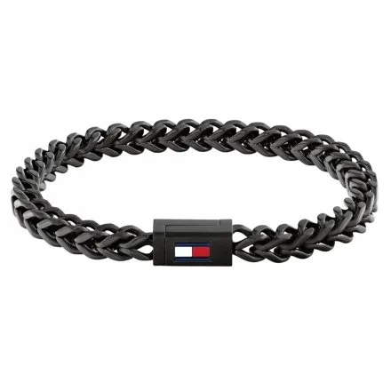 Tommy Hilfiger bransoletka męska czarna 2790649