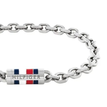Tommy Hilfiger Bruce bransoletka męska srebrna 2790652
