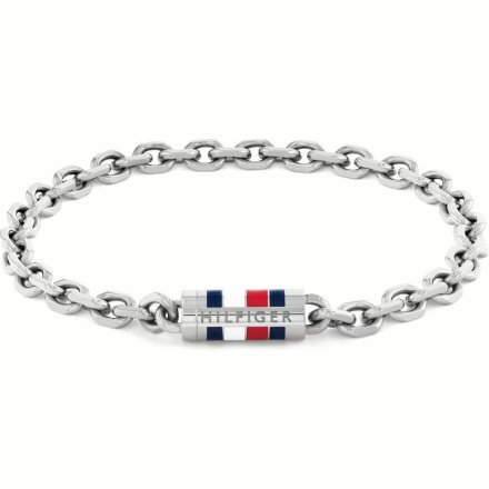 Tommy Hilfiger Bruce bransoletka męska srebrna 2790652