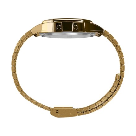 Timex T80 TW2R79200 Vintage Retro męski zegarek złoty z wyświetlaczem