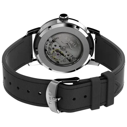 Timex Marlin TW2V44600 zegarek męski automatyczny z czarnym paskiem