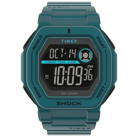 Timex Command Encounter TW2V59900 Zegarek męski sportowy na niebieskim pasku