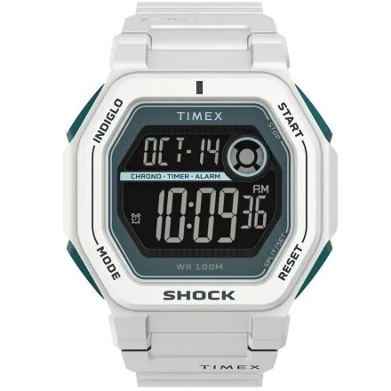 Timex Command Encounter TW2V63600 Zegarek męski sportowy na białym pasku