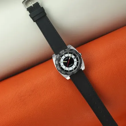 Timex World Time Reissue TW2V69500 Zegarek męski na czarnym pasku