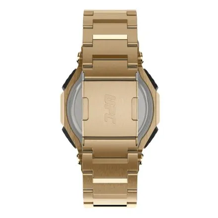 Timex UFC Colossus TW2V84500 Zegarek męski sportowy na złotej bransolecie