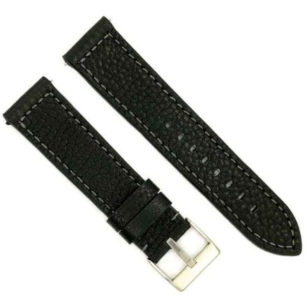 Czarny pasek 26 mm skórzany DILOY 414.26.01 + GRATIS dwa teleskopy i narzędzie